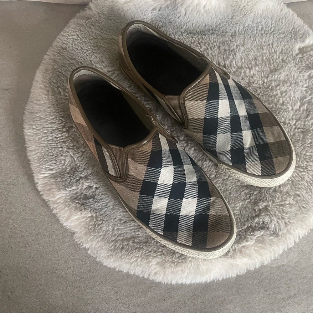 Burberry Slip On Loafers